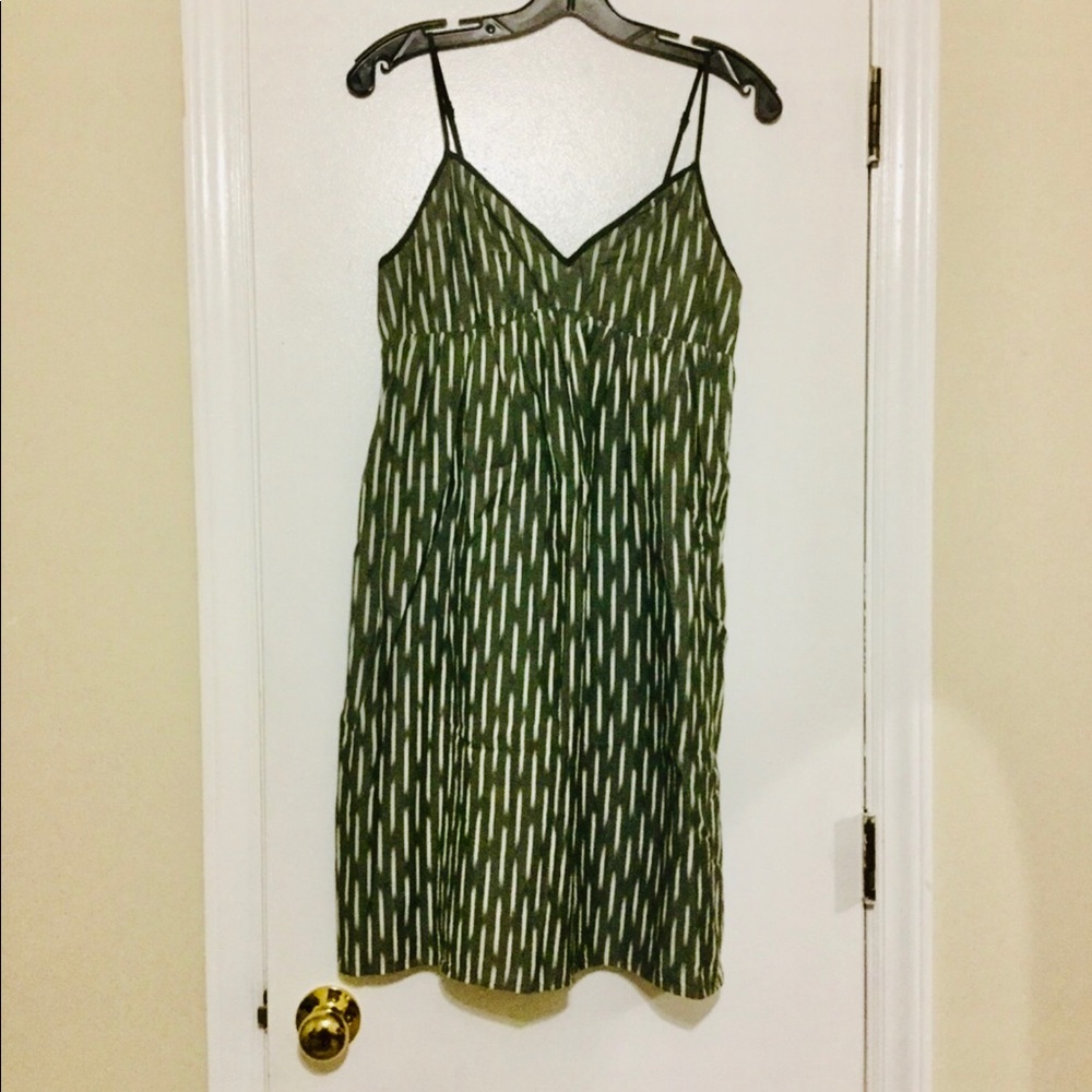 EUC Converse Green & Ivory Mini Dress